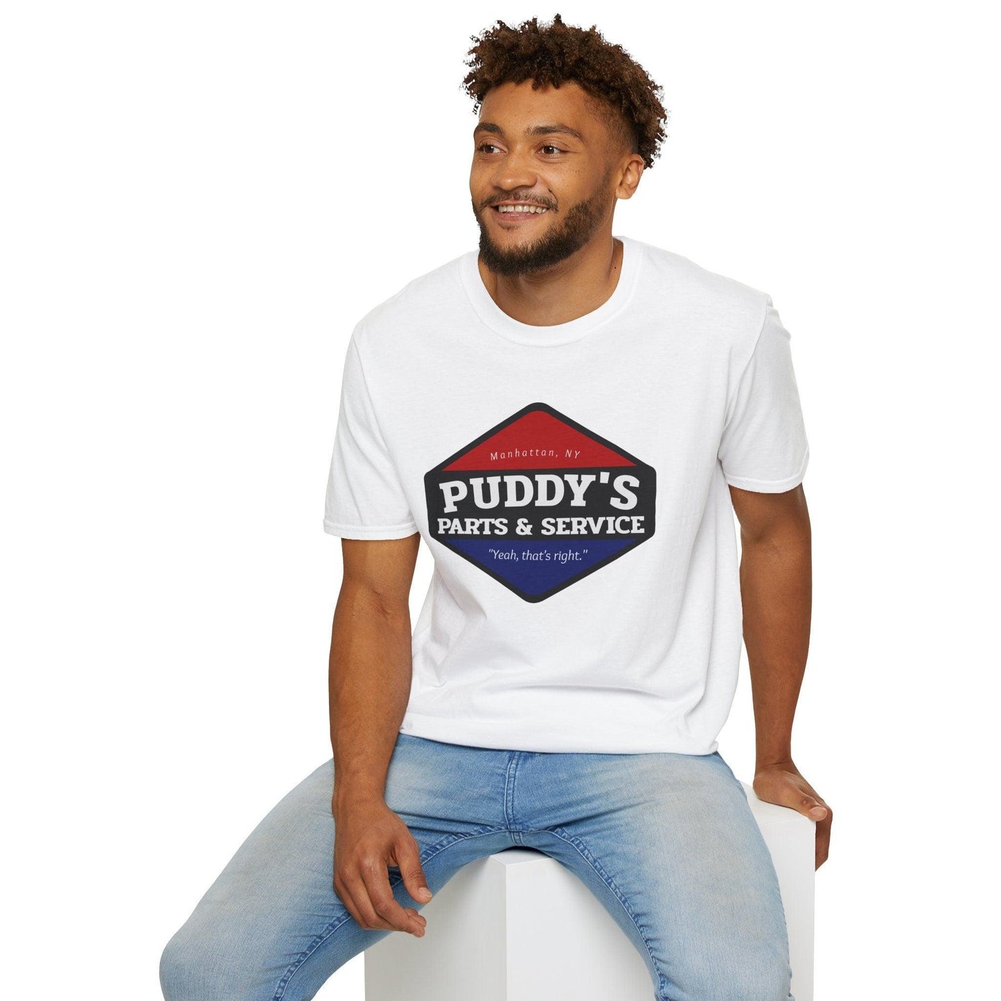 Puddys Auto Unisex Softstyle T-Shirt