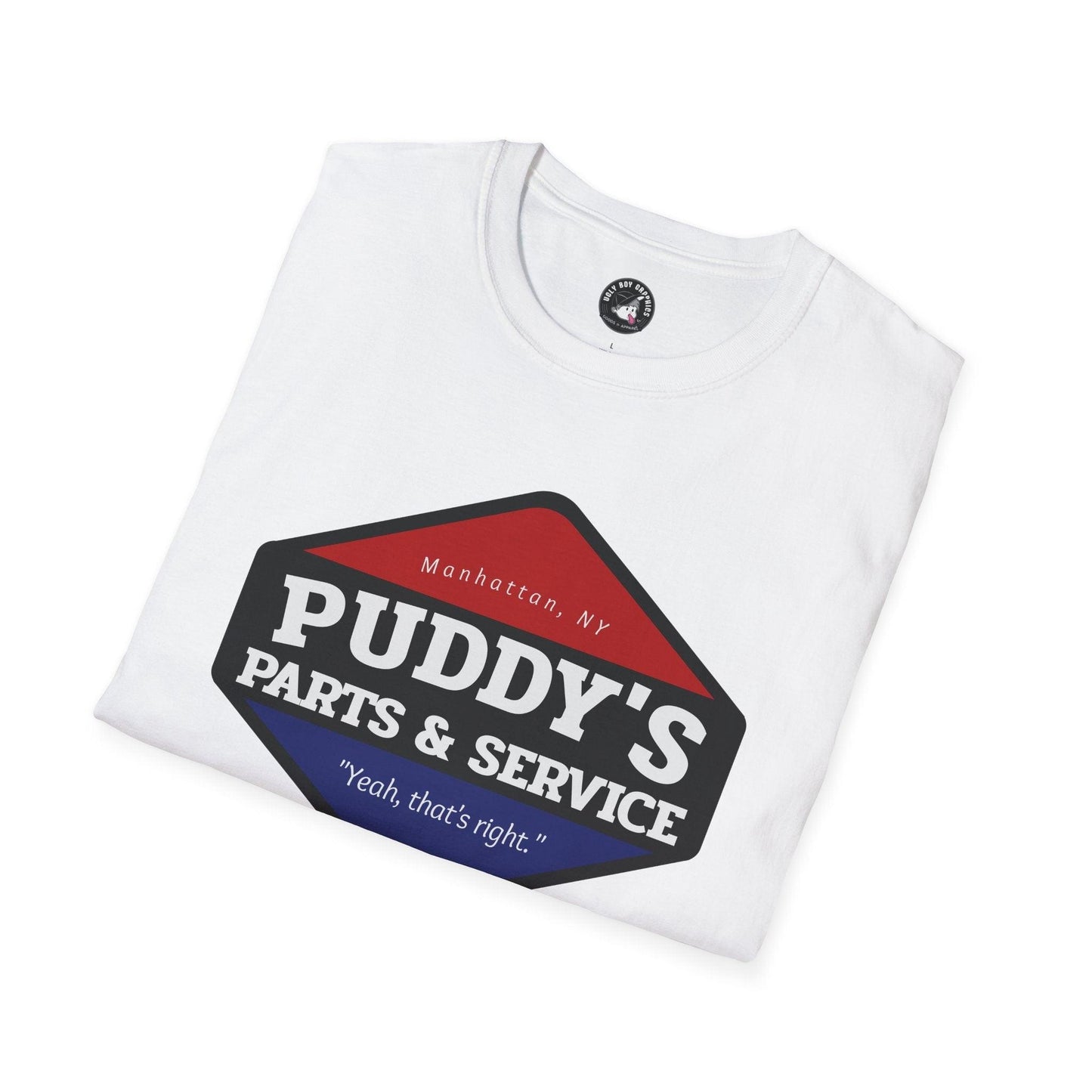 Puddys Auto Unisex Softstyle T-Shirt