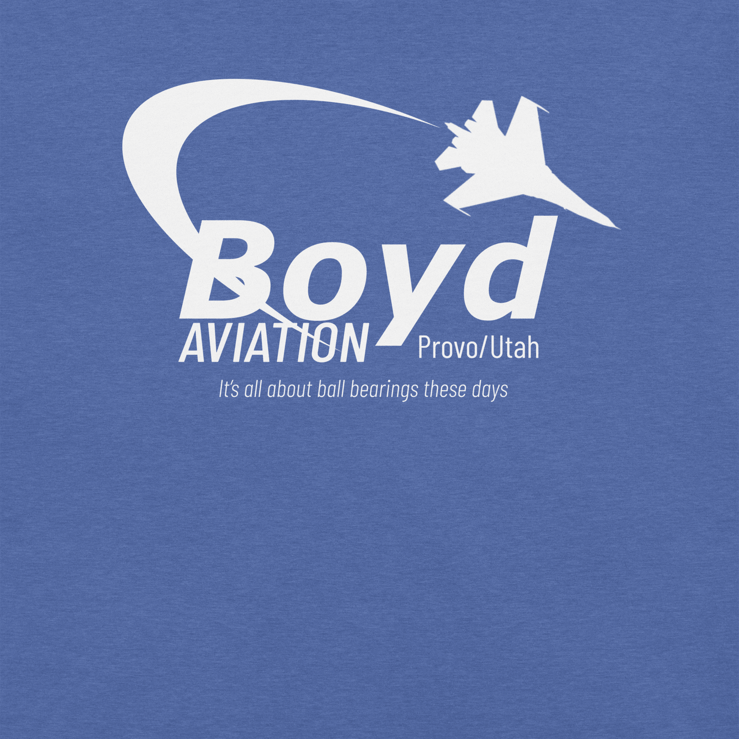 Boyd Aviation Softstyle T-Shirt - “ It’s all about the ball bearings”